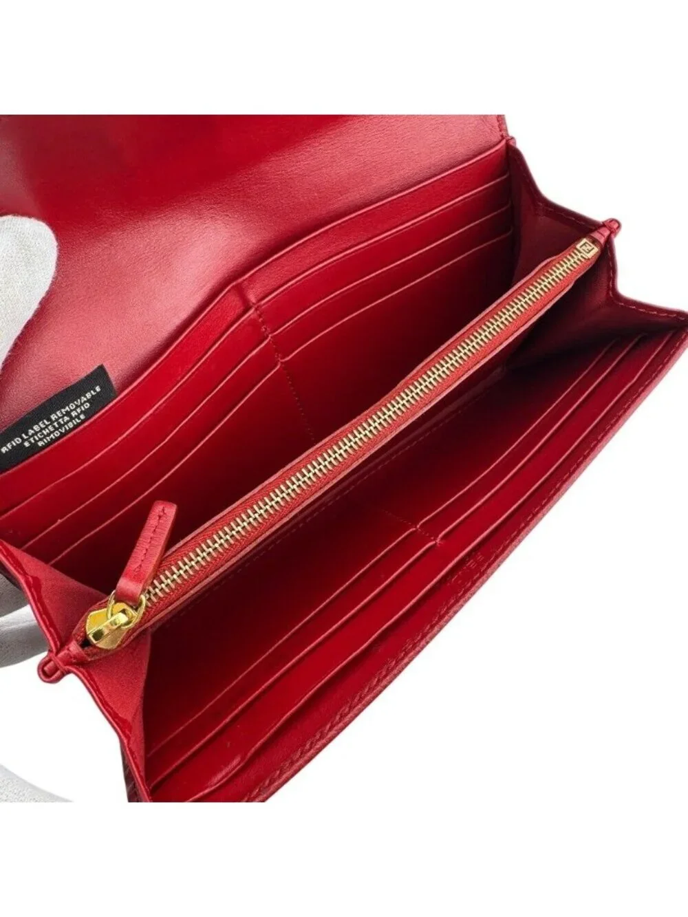 Fendi F's Leather Wallet